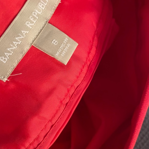 Red Banana Republic Pencil Skirt - Picture 3 of 3